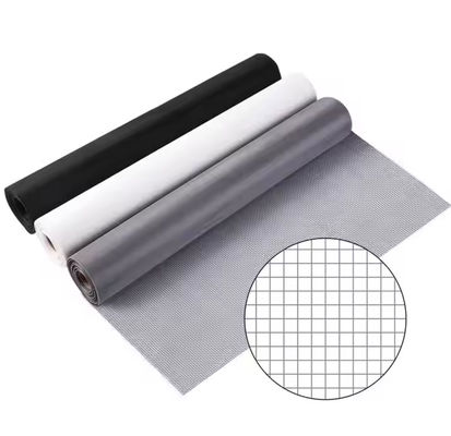 OEM Fiberglass Insect Screen 30m / 50m / 100m White Fly Screens For Doors