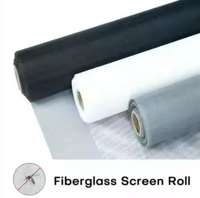 PP Screen Door Mesh Roll Corrosion Resistant Window Fly Screen Replacement Fireproof