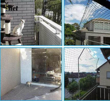Nylon Pet Safe Net Transparent Balcony Protection Net Customized