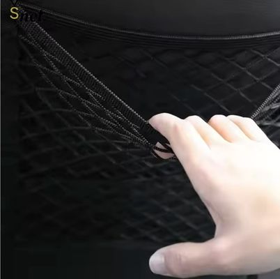 Μαύρο σκυλί Car Net 25 * 30cm 30 * 30cm φραγμός πίσω κάθισμα Δίκτυο για σκυλιά