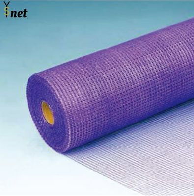 4*4mm Fibreglass Rendering Mesh Roll Purple Mesh For Rendering Walls