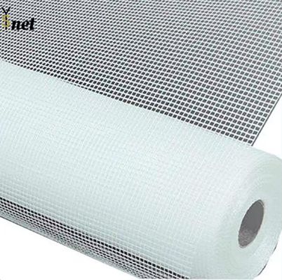 140g Self Adhesive Fiberglass Mesh 5*5mm C Glass Fiber Glass Mesh White