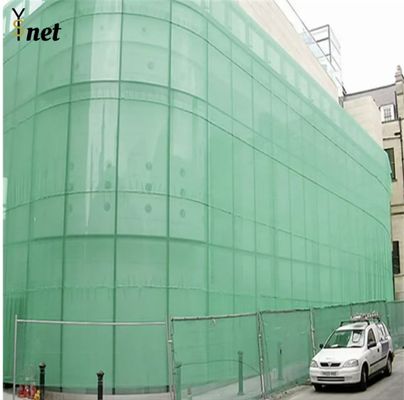 PE Heavy Duty Debris Netting 75gsm - 350gsm Green Net For Construction Site