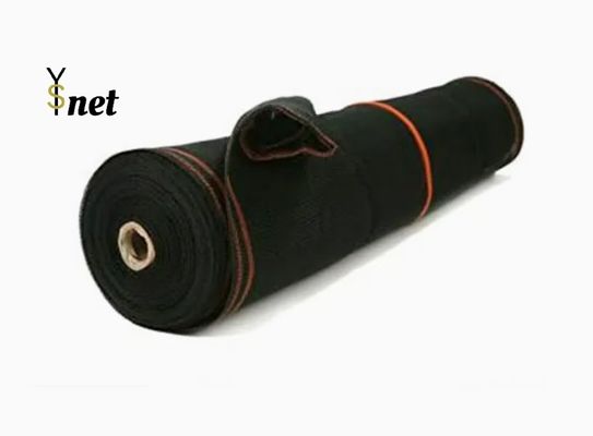Black Construction Safety Net Corrosion Resistant Construction Safety Debris Netting 8.5 FT X 150 FT