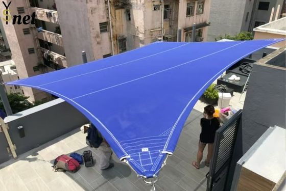 Popular High Quality New Design Custom Uv Resistant Outdoor Nature Jute Material Sun Shade Sail for Garden Patio Yard Activity