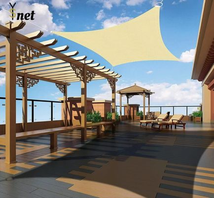 Popular High Quality New Design Custom Uv Resistant Outdoor Nature Jute Material Sun Shade Sail for Garden Patio Yard Activity