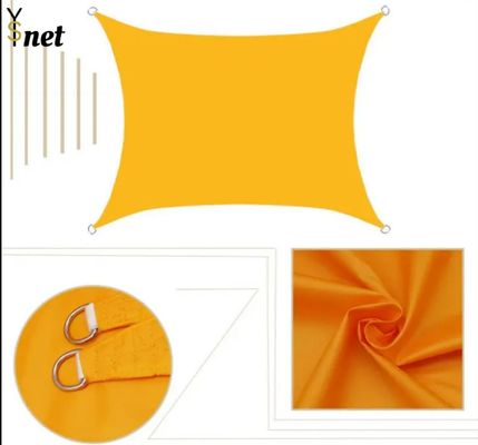 UV 5 Years Canopy Shade Sail Nets / Outdoor Sun Shade Waterproof Materials Sun Shade Sail