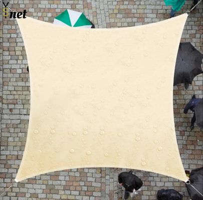 Rectangle Polyester Sun Shade Fabric 10'X13' Waterproof Sun Shade Fabric Customized 