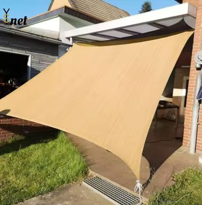 120gsm - 350gsm Shade Sail Net Beige Sun Shades For Balconies