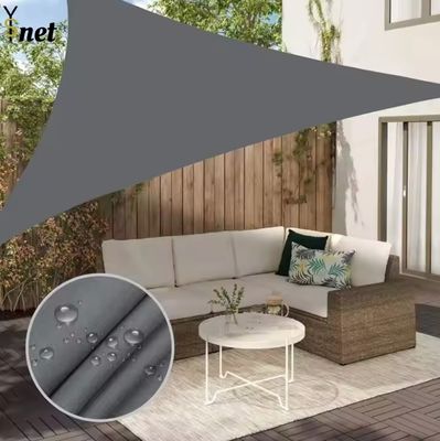 Gepersonaliseerde waterdichte zonnescherm zeilgrijze buitenzonneschermen voor patio
