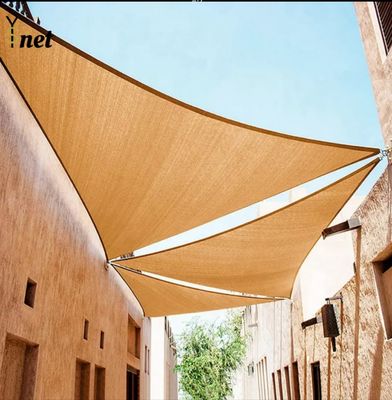 4x5m 2.5x3m HDPE Sun Shade Sail Triangle Waterproof Sun Shades For Patio