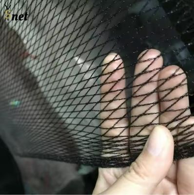 Anti Corrosion Black Anti Bird Netting 1m - 200m Plastic Mesh Bird Netting