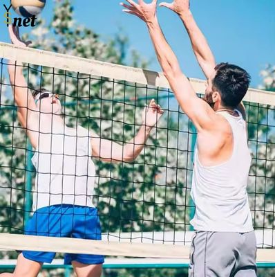 9.5*1m Multi Sport Net PP Volleyball Training Net White For Volleyball Practice