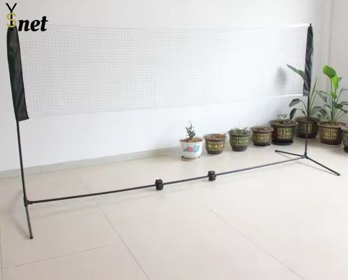 Height Adjustable Portable Badminton Nets 6.1*0.76m Outdoor Tennis Nets Customized
