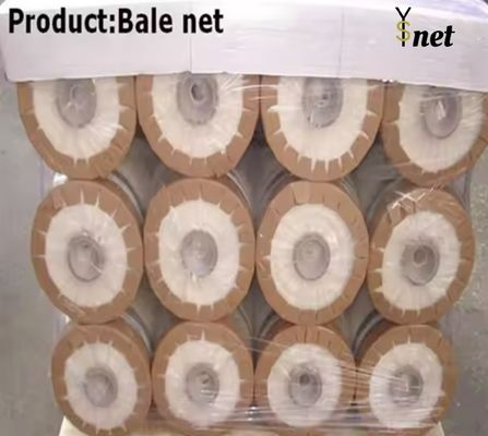 1.25X2000m Στρογγυλό Bale Net Wrap Anti UV Net Wrap Για Στρογγυλό Baler
