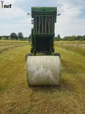 1.23mx2000m Round Bale Net Wrap 8gsm - 10gsm Round Hay Bale Wrap For Farmers